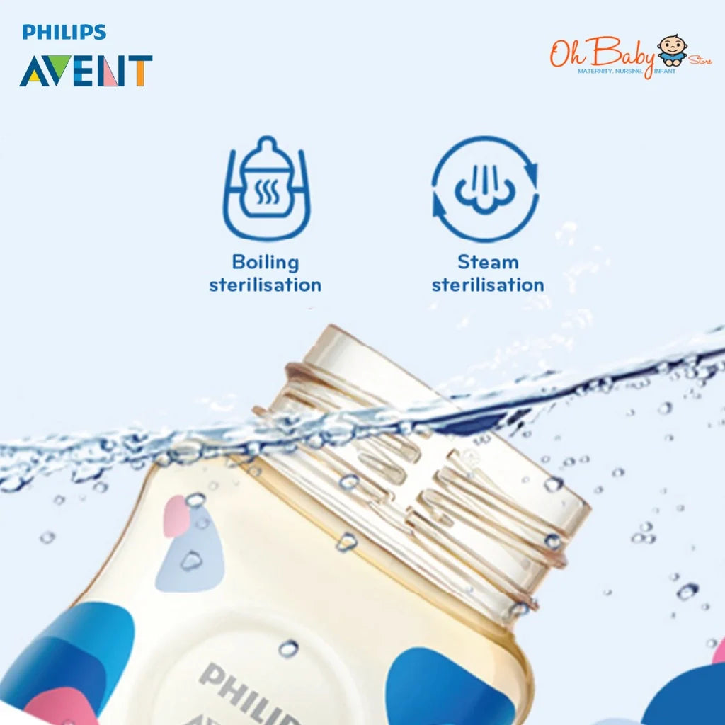 AVENT NATURAL PPSU BOTTLE 1m+ 9OZ – SCF582/10