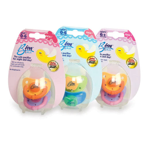 BFree Stage 1 Pacifier Twin Pack 0-6 months