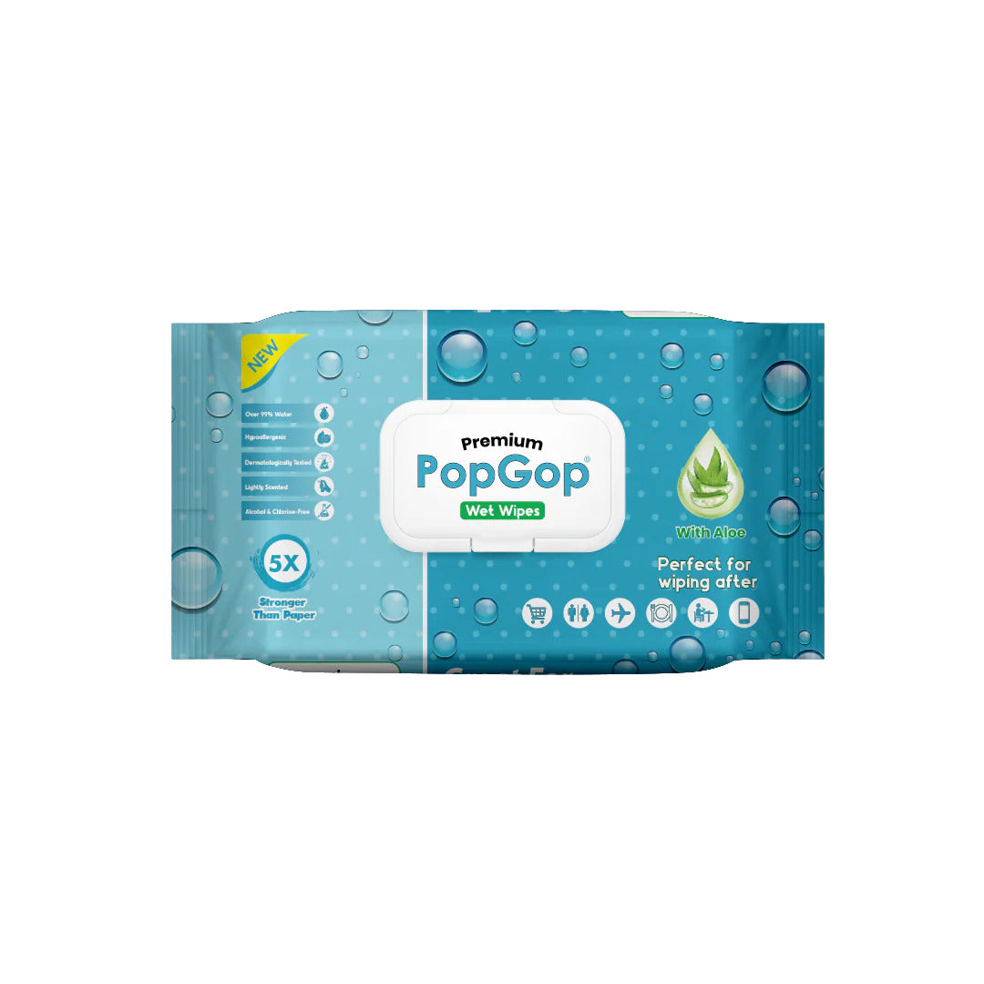 PopGop® Premium Baby Wet Wipes 65 pcs