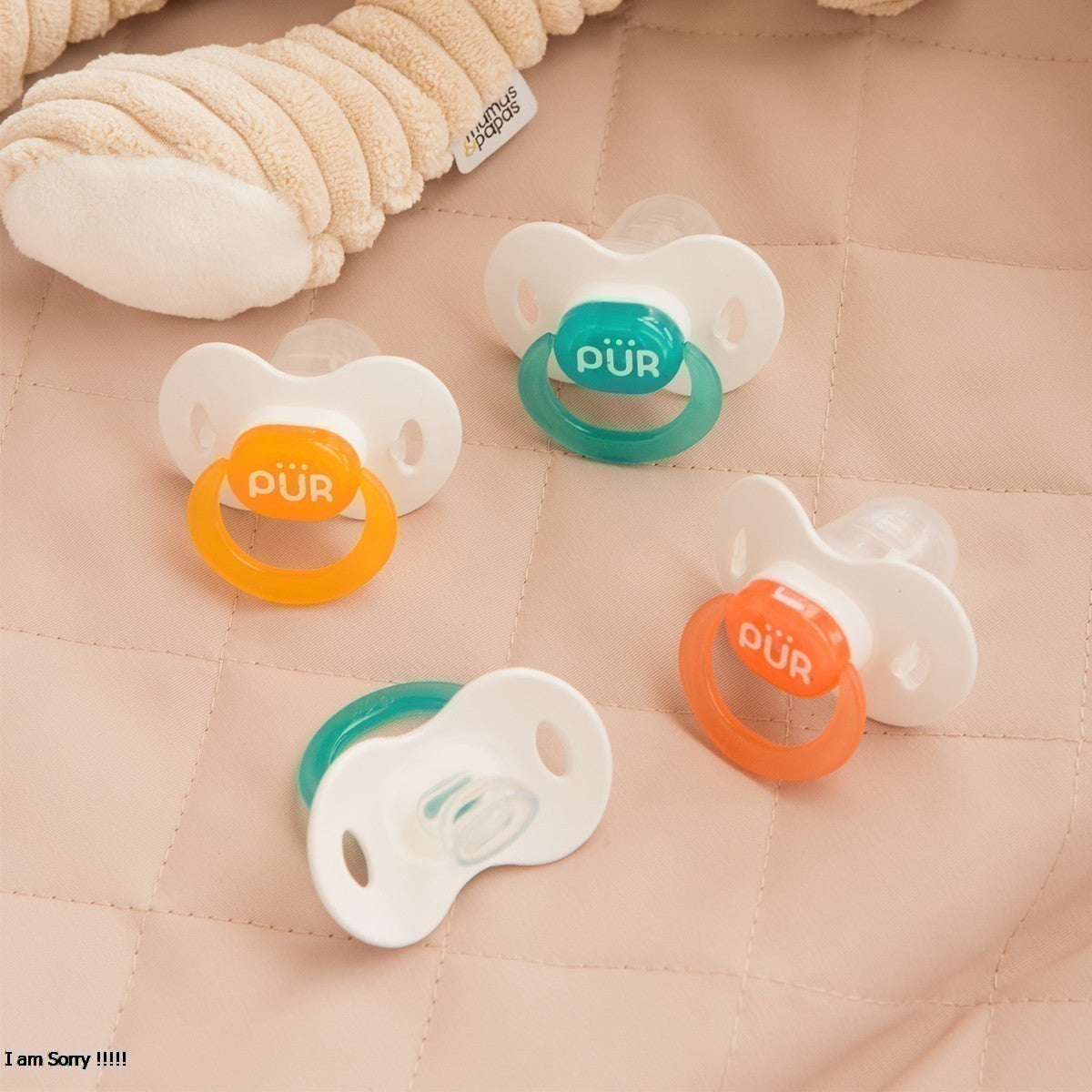 Pur Orthodontic Silicone Soother 3m+