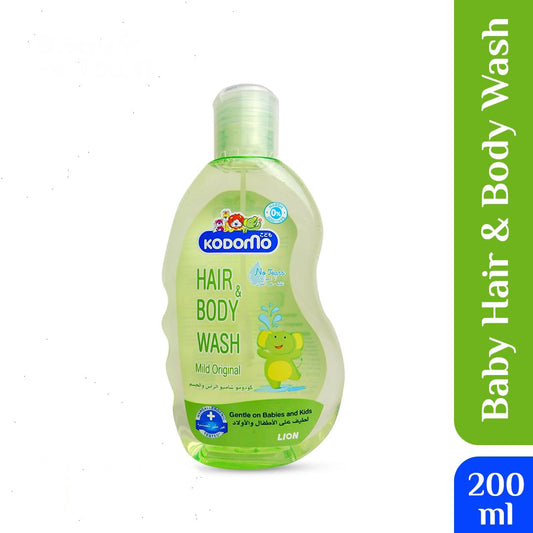 Kodomo Baby Hair and Body Wash-200ml