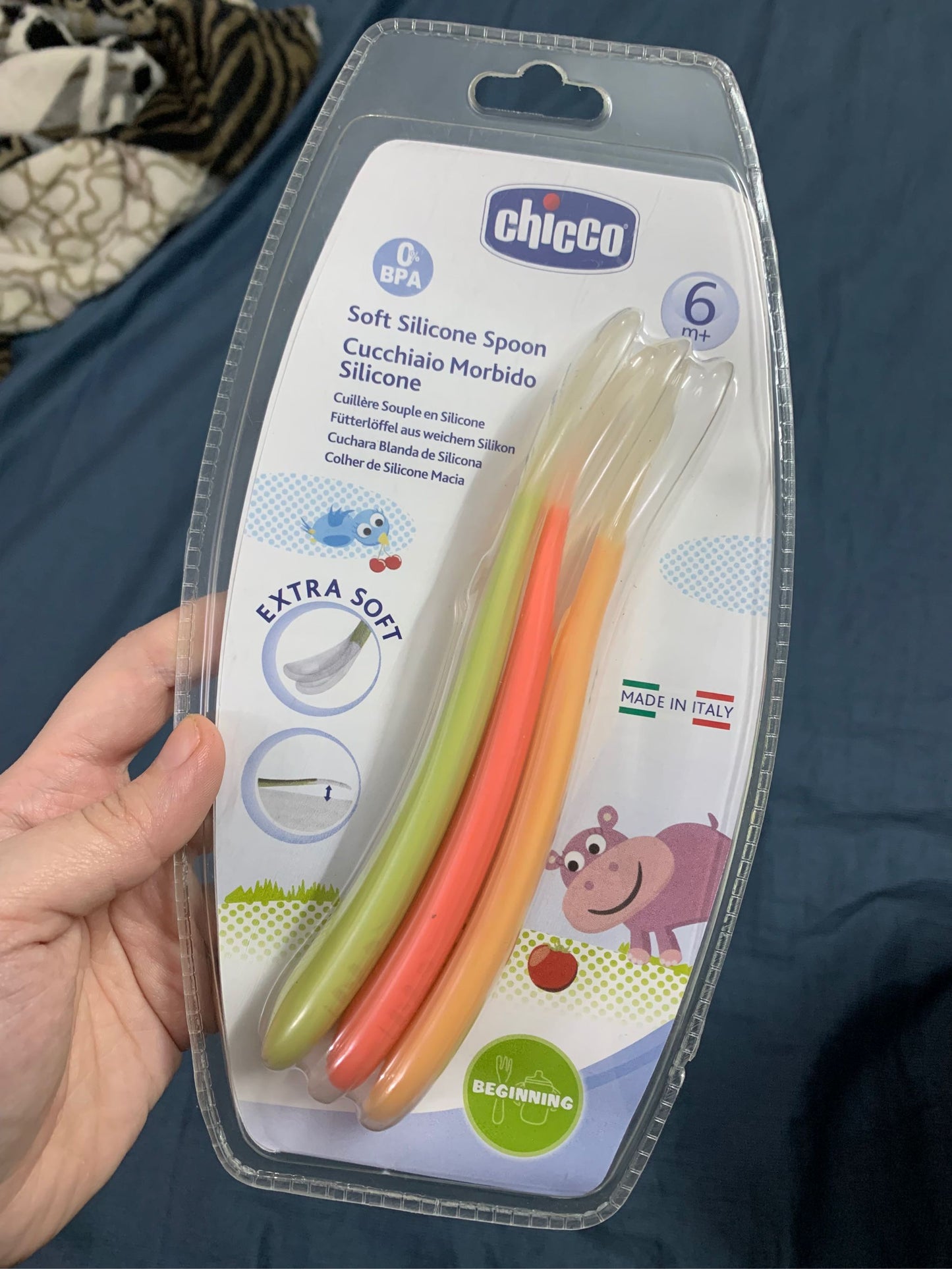 Chicco Soft Spoon set-3pcs