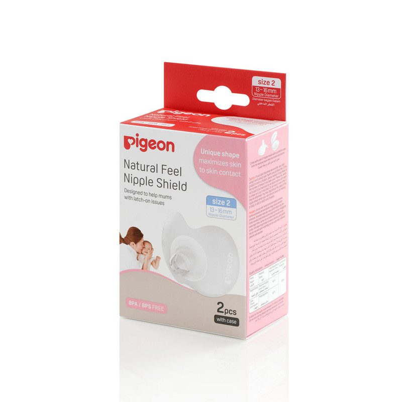 Natural Feel Nipple Shield 2pcs