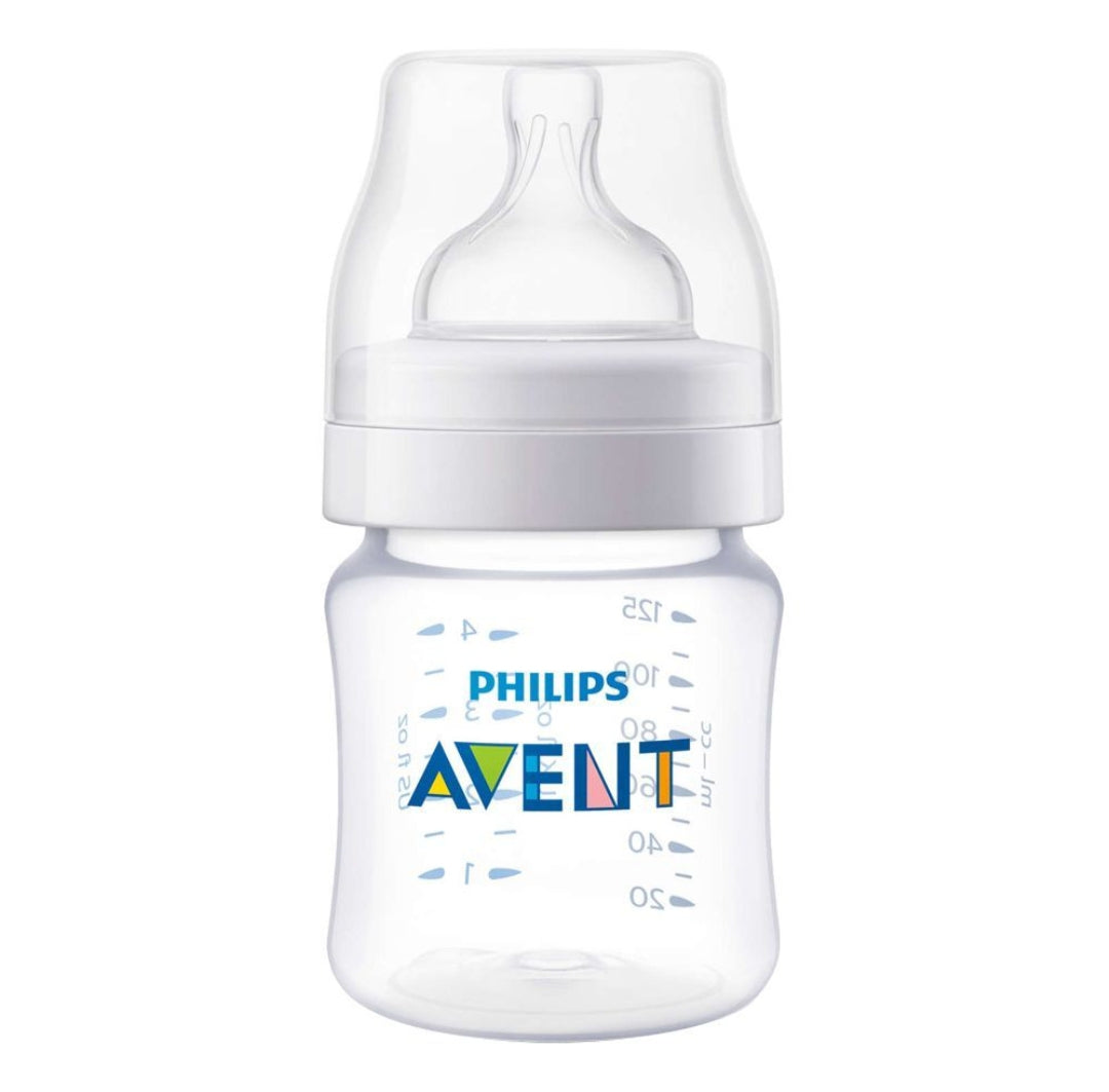 Avent Classic+ Feeding Bottle 125ml 1Pk (SCF452/17)