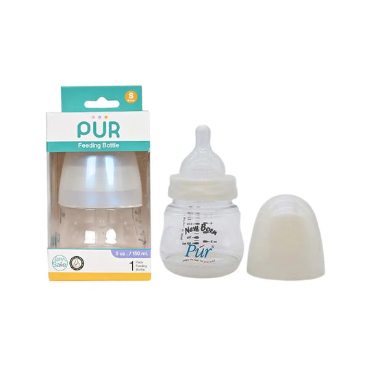 Pur Wide Neck Feeding Bottle 5OZ/150ml PUR1503