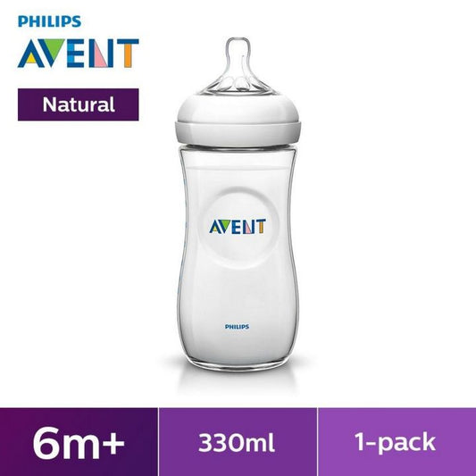 Philips Avent Natural Feeding Bottle (6m+) 330ml