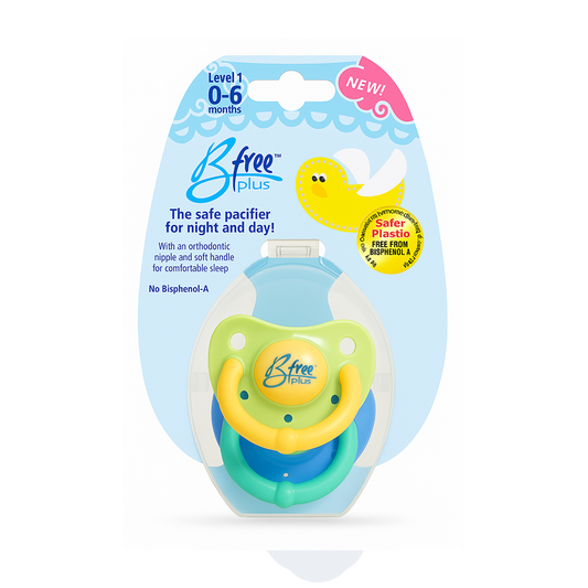 BFree Stage 1 Pacifier Twin Pack 0-6 months