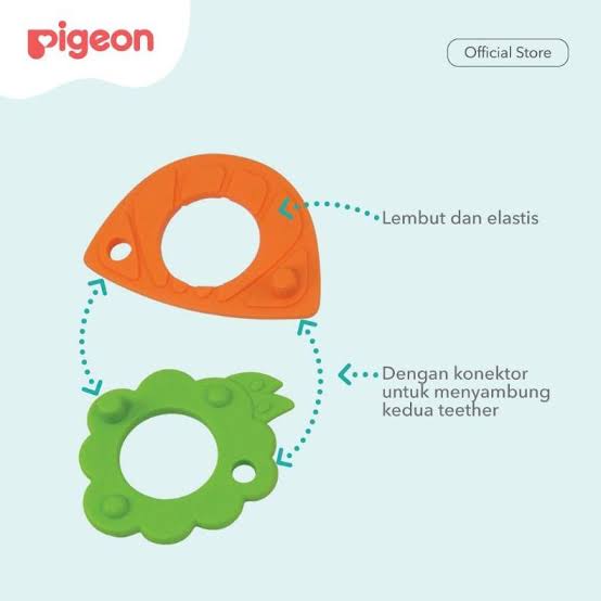 Pigeon Silicone Fruit Teether