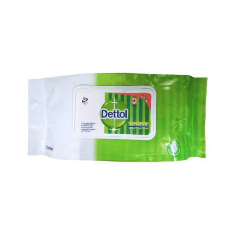 Dettol Anti Bacterial Wet Wipes 72pcs