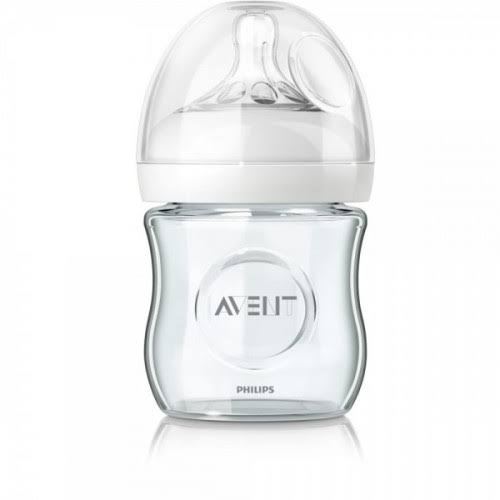 Avent Natural Glass Feeder Bottle 125ml