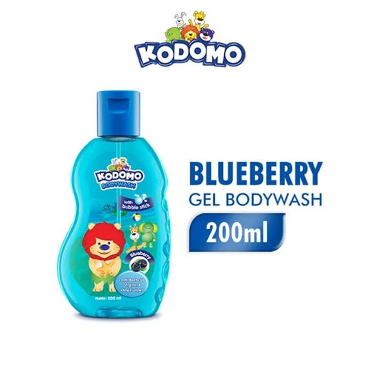 Kodomo Body Wash Gel Blueberry 200ml