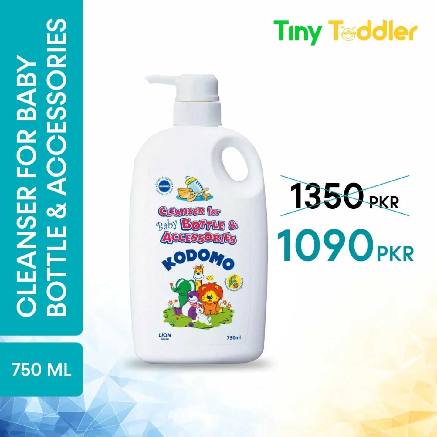 Kodomo Bottle & Accessories Cleanser 750ml