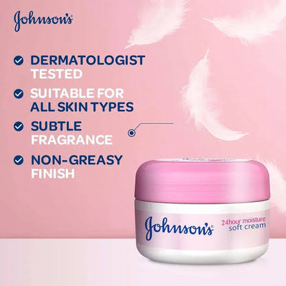 Johnsons 24h Moisture Soft Cream 200ml